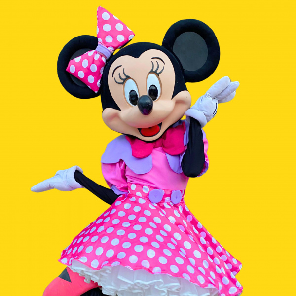 MINNIE / ROSA CON LILA  / MICKEY MOUSE  