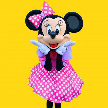 MINNIE / ROSA CON LILA  / MICKEY MOUSE  